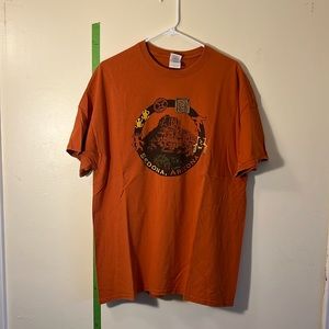 Vintage Sedona Arizona Burnt Orange T shirt sz XL